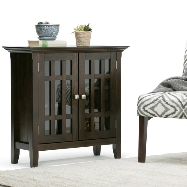 Wyndenhall Freemont Solid Wood 32 Inch Wide Rustic Low Storage Media Cabinet 32 W X 14 D X 31 H Walmart Com Walmart Com