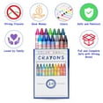thumbnail image 4 of Color Swell Bulk Crayons, 36 Packs of 24 Count (864 Total), 4 of 8