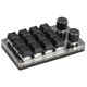 thumbnail image 4 of Teclado macro programable 2 perillas interruptor azul negro 12 teclas mini teclado con RGB para juegos de oficina medios musicales, 4 of 5