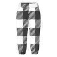 thumbnail image 2 of SHTXOZHI Womens Capri Pants for Elastic Waist Casual Trousers Summer Cropped Pants with Pockets, 2 of 6