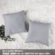 thumbnail image 5 of Fundas de almohada decorativas CARRIE HOME, 46 x 46 cm, color azul marino, juego de 2, 5 of 7
