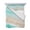 Teal,Green, variant on Quilts Full Size Bedding Set, Navy Blue Coastal Lightweight Quilted Comforter, Beach Nautical Seaside Ocean Beige Soft Reversible Bedspread Coverlet with Pillow Covers for All Season, 78" x 90"