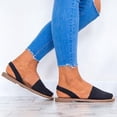thumbnail image 2 of Femmes Vacances Appartements Été Peep Toe Escarpins Sandales Chaussures de Sport, 2 of 3
