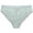 Green, variant on Qingpeng Womens Thin Bow Embroidered Low Waist Panties Cotton Gusset Lace Briefs Underwear Size Free