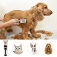 thumbnail image 3 of Pet Dog Clipper Grooming Trimmer Hair Clippers Animal Hair Professional Low Noise Rechargeable Shaver Kit, 3 of 3