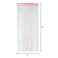 thumbnail image 3 of Iridescent Foil Door Curtain, 8' x 3', Party Banners, by Way To Celebrate, 3 of 5