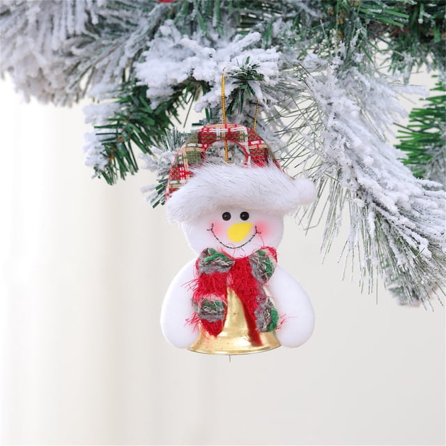 Adornos Navideños con Campanillas, Decoración Navideña, Pequeños Regalos | Adornos para Colgar, 1 Adorno para Árbol de Navidad | Excelentes Accesorios Navideños para Fiestas