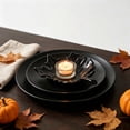 thumbnail image 5 of MMJ Maple Leaf Shaped Candle Holder Ceramic European Style 6.69in Tabletop Aromatherapy Tray Fall Thanksgiving Decor, 5 of 7