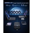 thumbnail image 2 of Cargador portátil Power Bank de 6000 mAh y 22,5 W de carga rápida, 2 of 8