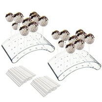 Etsjal Lollipop Display Stand Transparent 20 Hole Candy Cake Exhibition Stand For Home Table Decoration