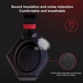 thumbnail image 2 of TAIOU USB Wired Gaming Headset Virtual 7.1 Surround Sound Headphones E-Sports Earphone with Microphone Red Breathing LED Light for PC Laptop, 2 of 5