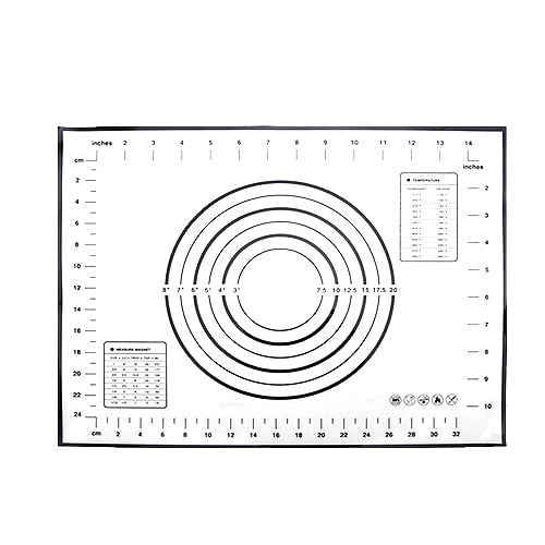 Alfombrilla para Hornear, Alfombrilla para Hornear de Silicona, Alfombrilla para Hornear de Silicona,Reutilizable para Fondant, Pastelería, Alfombrilla para Pizza (60 X 40 cm) oso de fresa Juguete