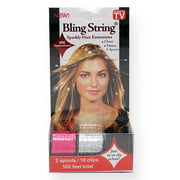 Bling String® - Hologram Silver   Pink