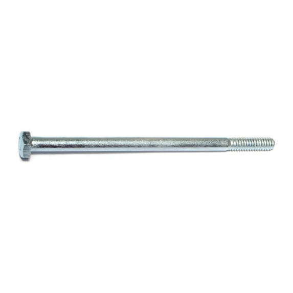 1/4"-20 x 4-1/2" Zinc Plated Grade 5 Steel Coarse Thread Hex Cap Screws CSHS5-084