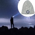 thumbnail image 2 of Gorro LED con luz recargable por USB y Bluetooth para hombres y mujeres, invierno cálido, sombreros con iluminación de punto, delanteros, gorro - Gris claro Sunnimix Sombrero de música cálido de invierno, 2 of 6