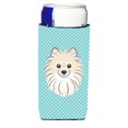 thumbnail image 1 of Aisladores De Bebidas Checkerboard Blue Pomeranian Ultra Para Latas Delgadas Bb1145Muk, 1 of 1