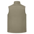 thumbnail image 1 of IROINNID Men's Turtleneck Sleeveless Solid Color Comfy Outdoor Vest Lightweight Vest With Pockets, 1 of 9