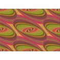 thumbnail image 1 of Ahgly Tapis Rectangulaire Lavable en Machine Rouge Lave, 2 Pieds x 4 Pieds, 1 of 7