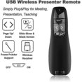 thumbnail image 3 of Présentateur Sans Fil, Pointeur Présentateur, Hyperlien, Contrôle du Volume, Usb, 3 of 4