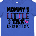 thumbnail image 4 of Inktastic Mommy's Little Tax Deduction Pink Hearts Boys or Girls Toddler T-Shirt, 4 of 5