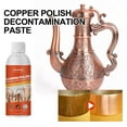 Txmfgh Copper Cleaner and Polishing Paste, Instant Rust and Oxidation
