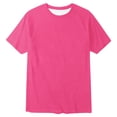 thumbnail image 6 of Zylarhe Mens Tshirt, Custom Photo T Shirt Summer Short Sleeve Tee For Picture Printing Idea Cool Comfortable Casual Wear Hot Pink XXXL, 6 of 7