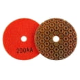 thumbnail image 2 of 4 Inch Super Diamond Polishing Pads Copper Bond Wet for Granite Marble Concrete 200#, 2 of 9