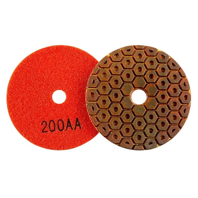 Brand New High Quality Practical Polishing Pad Super Diamond 200# 1/4Pcs 4 Inch Bond Concrete Copper For Granite