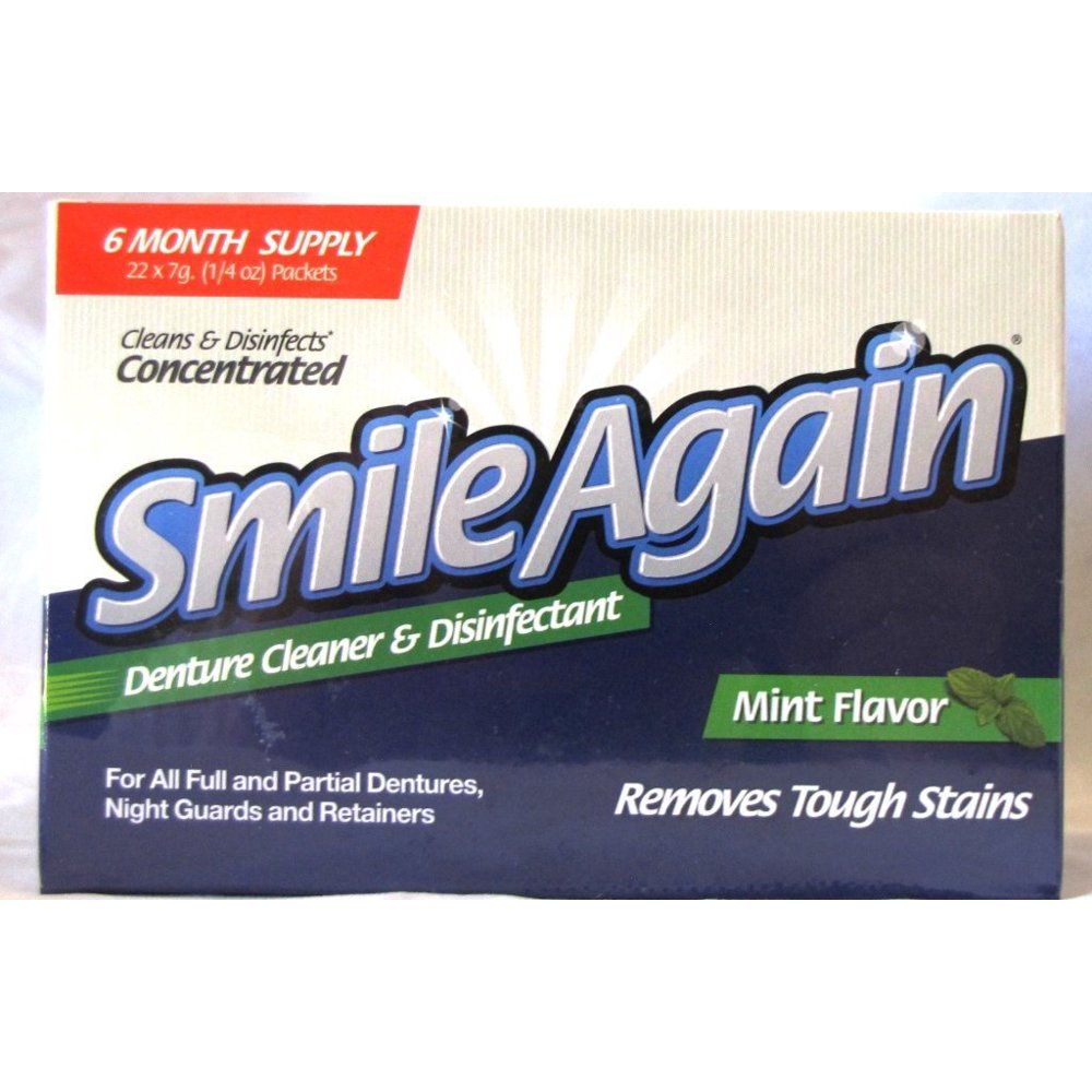 Smile Again Denture Cleane