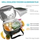 thumbnail image 5 of Bolsa térmica de pesca Bolsa de almuerzo aislada para acampar al aire libre Caja de almuerzo, 5 of 7