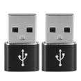 thumbnail image 2 of Simple Plug And Play USB Adapter, Type-C Adapter, Synchronization Or Data Transmission Compatible For OTG For Charging Silver,Black,Gold,Red,Pink, 2 of 8