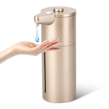 Automatic Soap Dispenser Touchless,Simple Physical Adjustment Hand Soap Dispenser,Low Battery Consumption Dish Soap Dispenser Kitchen Bathroom,Hands Free Auto Soap Dispenser