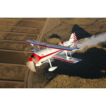 A Pitts Model 12 aircraft in flight Canvas Art - Scott GermainStocktrek Images (18 x
