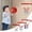 Red, variant on Heavy Duty Steel Replacement Basketball Rim and Net Portable Indoor Outdoor Hoop with Hardware for All Weather Play