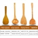 thumbnail image 2 of 8 Piezas Cuchara Pala de Madera EspáTula Larga de Arroz Antiadherente de Madera Cocina Utensilio de Cocina Juegos de Herramientas para FreíR una Mano, 2 of 8