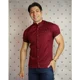 thumbnail image 3 of Camisa Manga Corta Slim Fit Hombre Casual Vestir Cuello Mao, 3 of 8