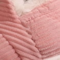 thumbnail image 7 of Rabbit Fuzzy Slippers Women's Indoor House Shoes With Memory Foam Plush And Cute Slippers Women Pink 41, 7 of 7