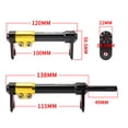 thumbnail image 2 of MasteelfCA 1 Set Bike Rear Cargo Rack Telescopic Rod Compatible for Brompton Folding Bike, 2 of 7
