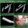 thumbnail image 2 of OranSee Kit Cuidado Barba 14 en 1 para Hombre, Incluye Aceite, B&aacute;lsamo, Champ&uacute;, Rodillo Microagujas, 2 Cajas de Hojas, Maquinilla Plumas, Mejor Regalo Perfecto Originales para Ho, 2 of 9