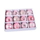 thumbnail image 3 of Adornos de bolas de Navidad Strade Fareast Limited 12 piezas irrompibles rosa, 3 of 8
