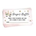 thumbnail image 2 of Inkdotpot 30Baby ShowerDiaper Raffle Ticket Lottery Insert Cards Supplies Games For Baby Shower Party Gender Reveal Bring A Pack Of Diapers To Win Favors Gifts And Prizes, 2 of 5