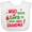 AA-White, variant on Inktastic Who Needs Santa when I Have Grandma Boys or Girls Baby Bib