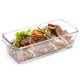 thumbnail image 1 of Glass Cooking Pan Clear Glass Baking Dish Glass Oven Dish Glass Loaf Pan Glass Casserole Dish For Casseroles And Bread, 1 of 3