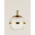 thumbnail image 2 of ET2 Lighting E24595-93NAB Swank LED 5-Light Pendant - Natural Aged Brass, 2 of 4