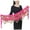 Hot Pink, variant on IQOGKRN Belly Dance Hip Scarf for Women Hip Wrap with Sequin Tassel for Dance & Festival Orange One Size