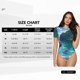 thumbnail image 5 of Fotbe Tropical Paradise Window View Body de Mujer con Cuello Redondo y Mangas Cortas, Sin Mangas Ajustado, Suave, Cómodo y Básico-Medium, 5 of 7