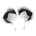 thumbnail image 3 of Diadema con orejas de perro caídas, hecha a mano, multiusos, ideal para disfraces y cosplay. Estilo B, 3 of 9