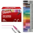 thumbnail image 1 of Sharpie Permanent Markers Ultimate Collection, Ultra Fine And Fine Tip Markers, Great For Teacher And Classroom Supplies, Art Supplies, Bulk Marker Set, Assorted Colors, 45 Count, 1 of 6
