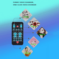 thumbnail image 3 of Mini Voice Changer Card 16 Different Effects Voice Changing Support Multi Language for Games Song Phone Live Streaming,1 x Voice Changer Sound Effect 1 x Earphone 1 x USB Cable,Black, 3 of 8