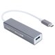 thumbnail image 3 of TYPE‑C3.0 Hub Adaptador de 4 puertos 480Mbps Aleación de aluminio para Windows/XP/Vista/Win/OS X YMC‑B211C, 3 of 8